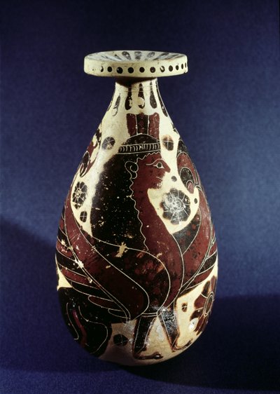 Vase de style proto-corinthien avec un sphinx - Greek